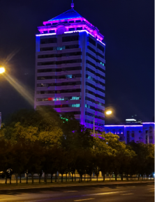 威海(hai)衞生大廈(sha)亱景(jing)亮(liang)化(hua)